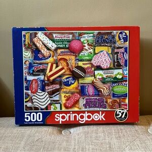 Springbok Snack Treats 500 Piece Jigsaw Puzzle